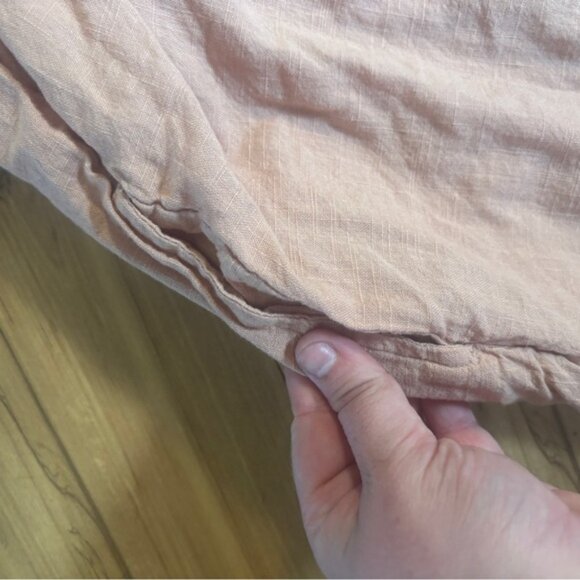 Old Navy Flutter Sleeve Pink Mini Dress 100% Cotton - Picture 7 of 8